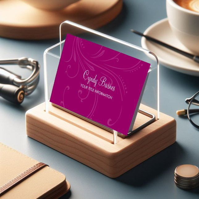 N'importe quel Carte de visite de Motif de vigne c (Créateur téléchargé)