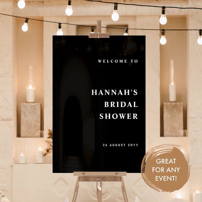 N'importe quel événement, élégant et moderne Bienv (Créateur téléchargé)