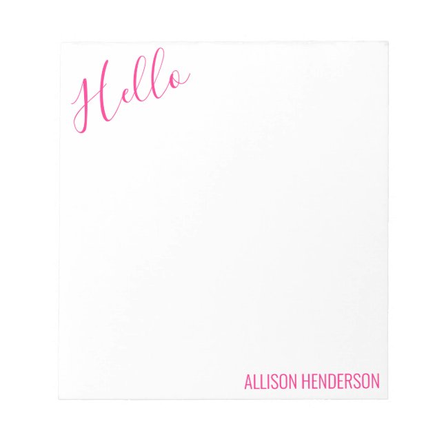 N'importe quelle couleur - Bloc-notes de style de  (Devant)