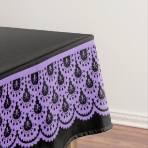 N'importe quelle nappe de dentelle de crâne couleu