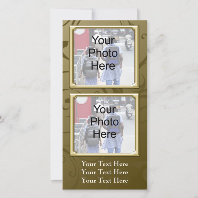 N'Importe Quelle Occasion Classic Gold Carte photo (Devant)