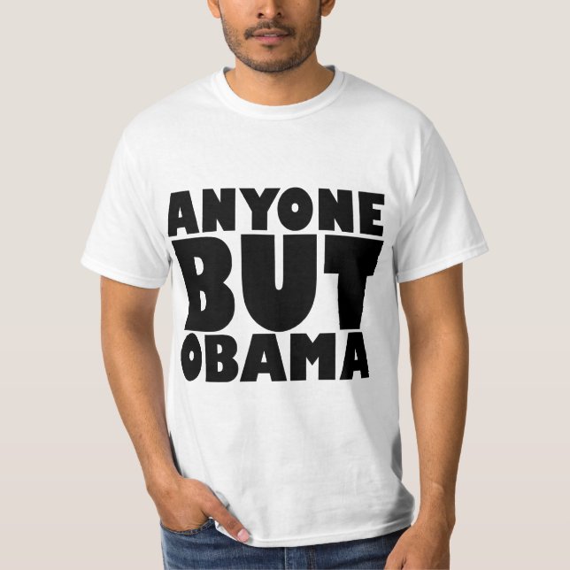 N'importe qui mais T-shirt d'Obama (Devant)