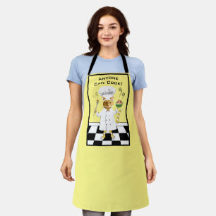 N'Importe Qui Peut Cuisiner ! Tablier de Kitty jau