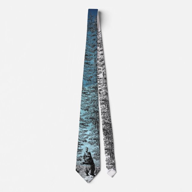 Nimrod - Bär und Bienen Neck Tie Krawatte (Vorderseite)
