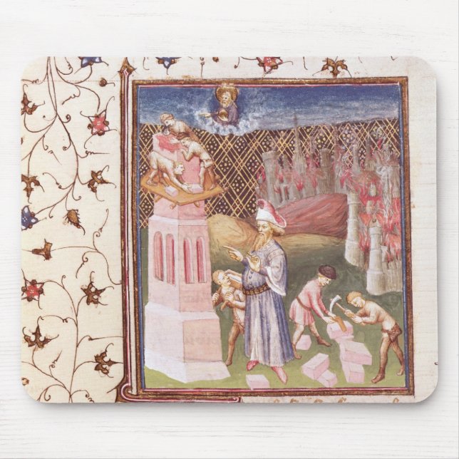 Nimrod, der das Gebäude des Turms von Mousepad (Vorne)