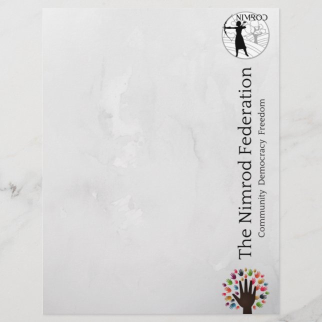 Nimrod Federation Briefbogen (Vorderseite)