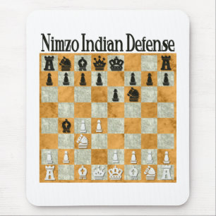 Nimzo-Indische Verteidigung Mousepad