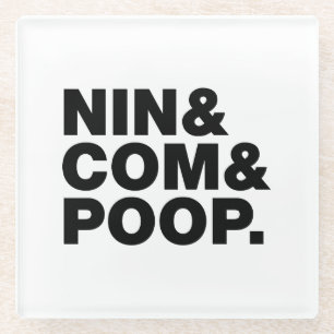 NIN & COM & KACK. GLASUNTERSETZER