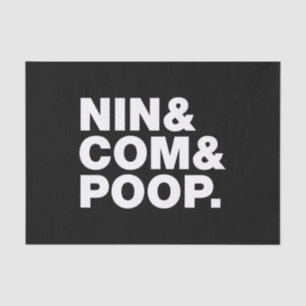 NIN & COM & KACK. SEIDENPAPIER
