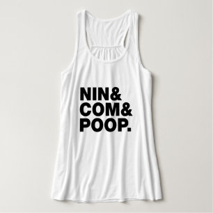 NIN & COM & POOP. TANK TOP