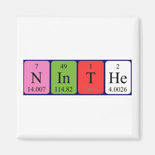 Nin Periodenmagnet Magnet