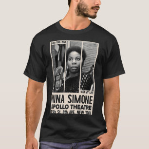 Nina-Jazz-Konzerposter-Mädchen T-Shirt