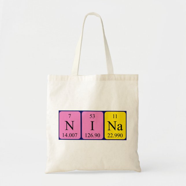Nina Periodenname Tasche (Vorne)