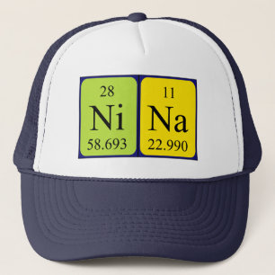 Nina Periodenname Truckerkappe