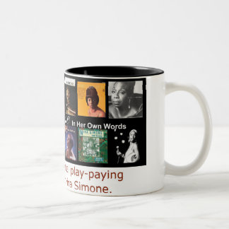 Nina Simone: In ihren eigenen Wörtern Zweifarbige Tasse