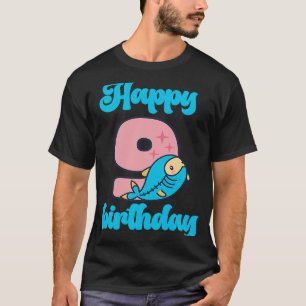 Nine Baby Birthday One Wild Lion Animals Celebrati T-Shirt