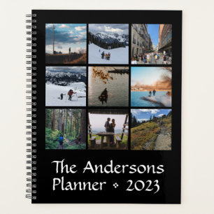 Nine Foto Custom Family Planer Notebook