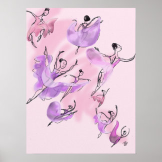 "Nine Ladys Dancing" Poster