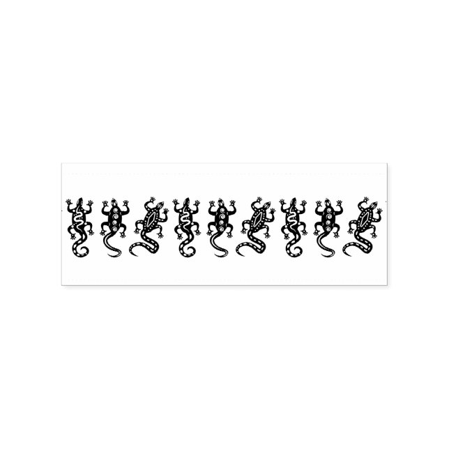 Nine Lizards Thunder_Cove Südwest Style Gummistempel (Prägung)