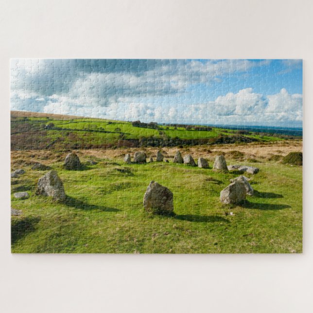Nine Maidens Stone Circle Dartmoor (Horizontal)