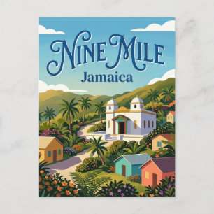 Nine Mile Jamaika Postkarte