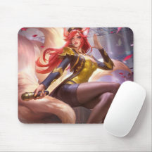 Nine Schwanz Fox Mousepad | Benutzerdefinierbares 