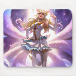 Nine Schwanz Fox Mousepad | Benutzerdefinierbares 