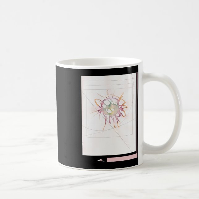 Nine Sticker Kaffeetasse (Rechts)