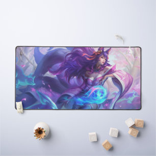 Nine Tail Fox Deskmat   Mat de bureau personnalisa