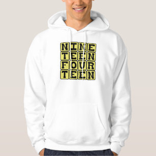 Nineteen Fourteen, Year 1914 Hoodie