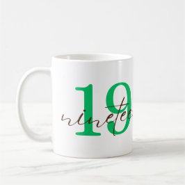 Nineteenth Year with Personalization Kaffeetasse