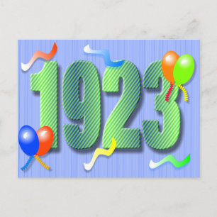 Ninetieth Anniversaire 1923 Carte postale