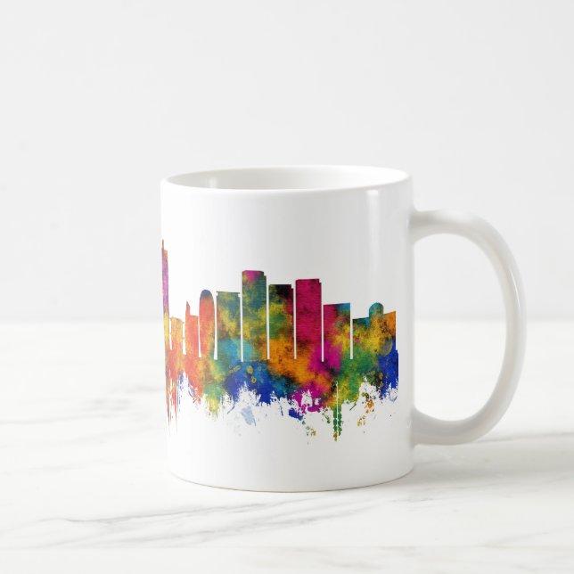 Ningbo China Skyline Kaffeetasse (Rechts)