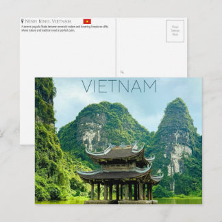 Ninh Binh, carte postale de voyage au Vietnam