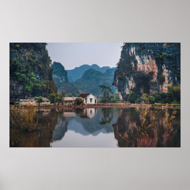 NINH BINH, RED RIVER DELTA, VIETNAM POSTER (Vorne)
