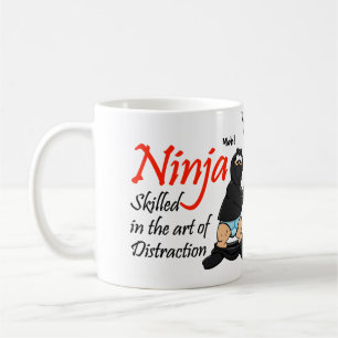 Ninja Ablenkungs-Tasse Kaffeetasse