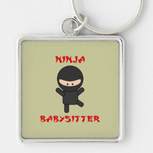 ninja Babysitter Schlüsselanhänger