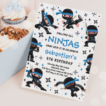 Ninja Birthday Karate Martial Arts Geburtstagspart Einladung<br><div class="desc">Ninja Birthday Karate Martial Arts Geburtstagsparty Einladung</div>