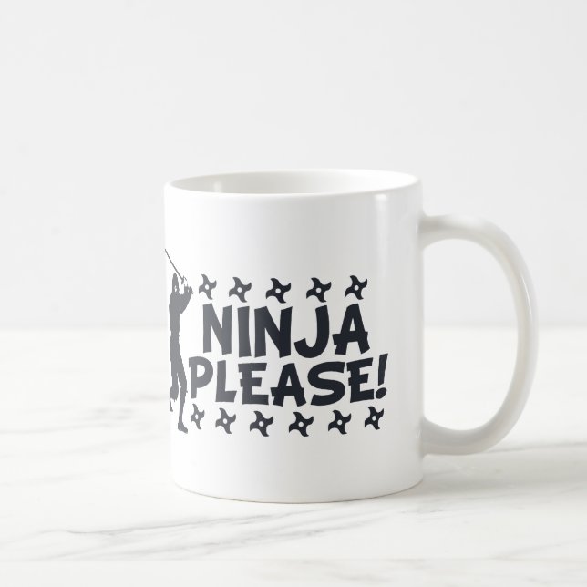 Ninja bitte kaffeetasse (Rechts)