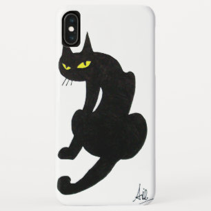 NINJA BLACK CAT White Case-Mate iPhone Hülle