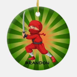 Ninja Boy Design Ornement