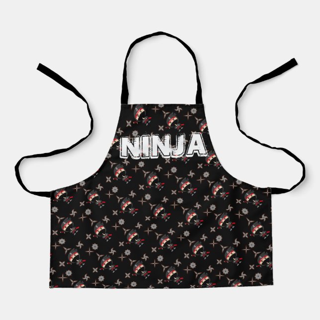Ninja Boy Schürze (Vorderseite)