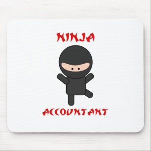 Ninja Buchhalter Mousepad