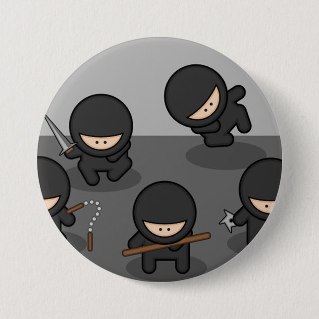 Ninja Button (Vorderseite)