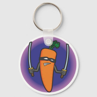 Ninja Carrot Keyring Schlüsselanhänger