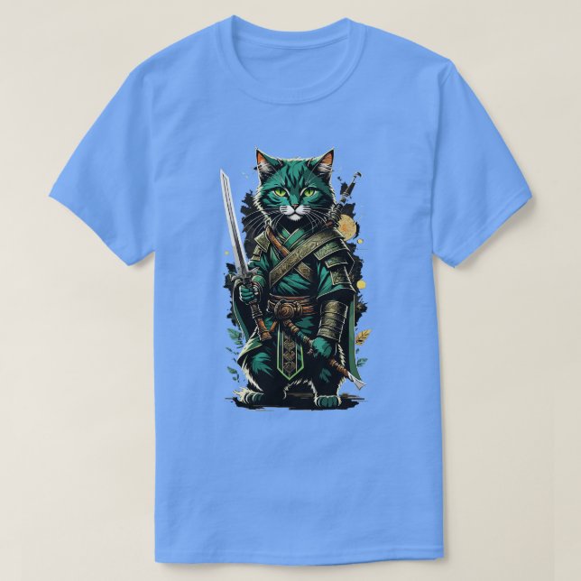 Ninja Cat T-Shirt (Design vorne)