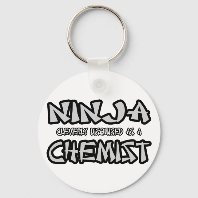 Ninja...Chemist Schlüsselanhänger (Vorderseite)