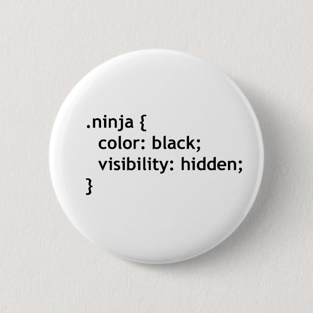 Ninja-Code, Skript Button (Vorderseite)