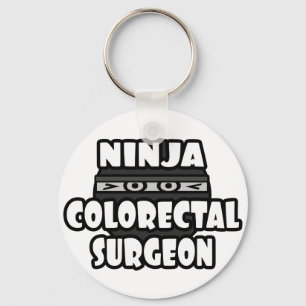 Ninja Colorectal Surgeon Schlüsselanhänger