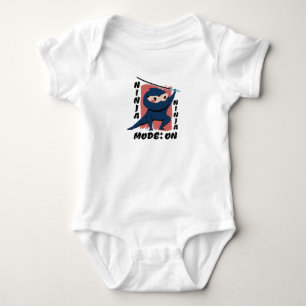 Ninja Costume Baby Strampler